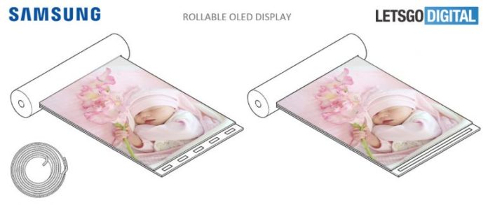 Samsung Rollable display