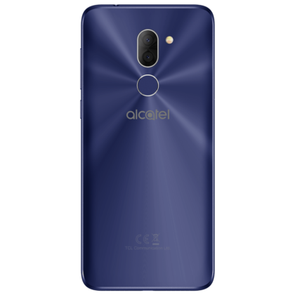 Alcatel 3X_Metallic Blue_Back (with CE)-min