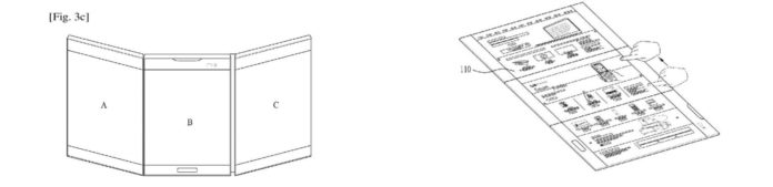 LG Tri-fold display smartphone