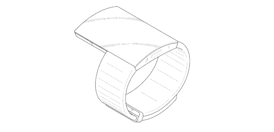 Samsung wearable with extended display