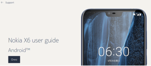 Nokia X6 Global variant support page