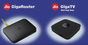 Jio Giga Router & Giga TV