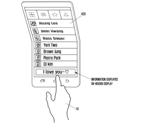 Samsung Foldable smartphone