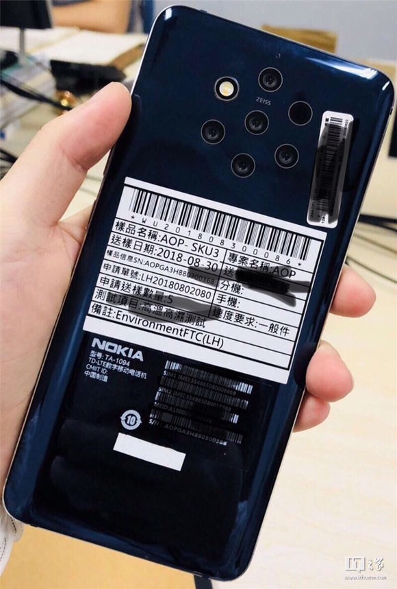 Nokia 9 Penta camera