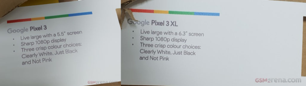 Google Pixel 3 & Google Pixel 3 XL