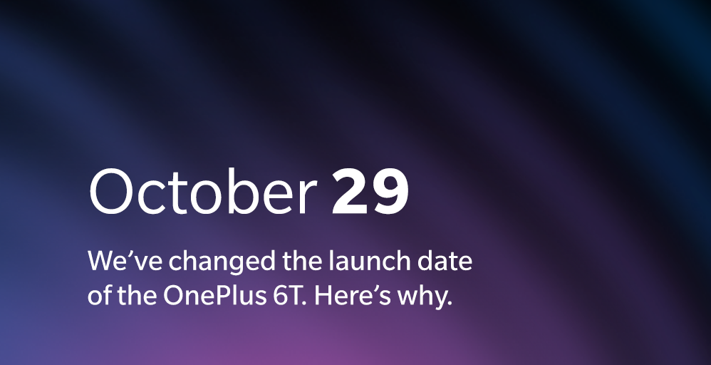 OnePlus 6T Prelaunch