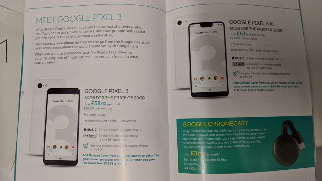 Google Pixel 3 & Pixel 3 XL