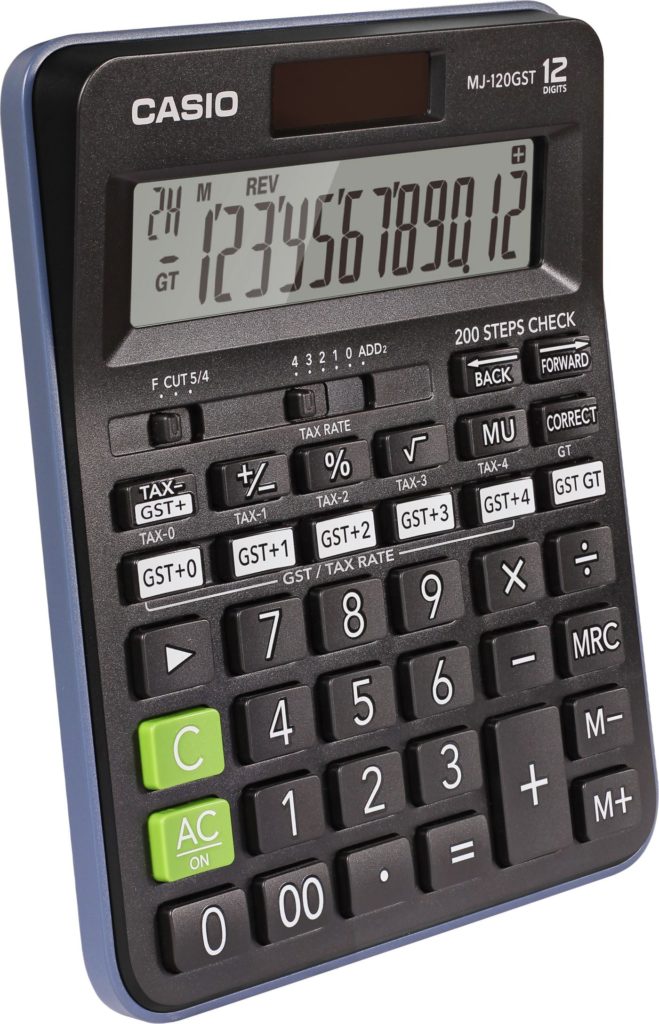 Casio GST calculator 