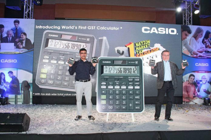 Casio GST calculator