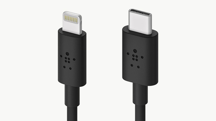 Belkin Boost Charge USB Type-C cable with Lightning Connector