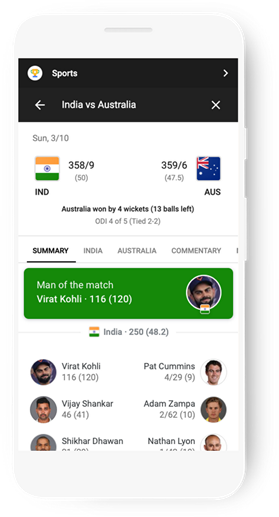 Google Assistant World Cup