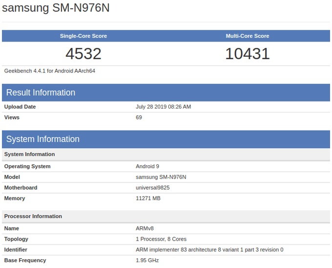 Samsung Galaxy Note 10 Plus