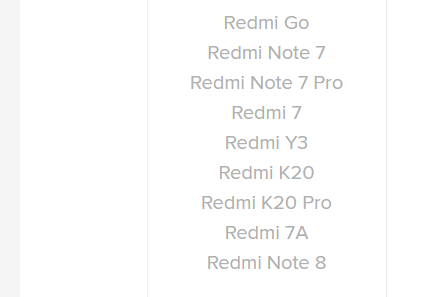 Redmi Note 8