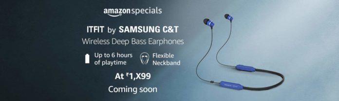 ITFIT by Samsung C&T wireless headphones