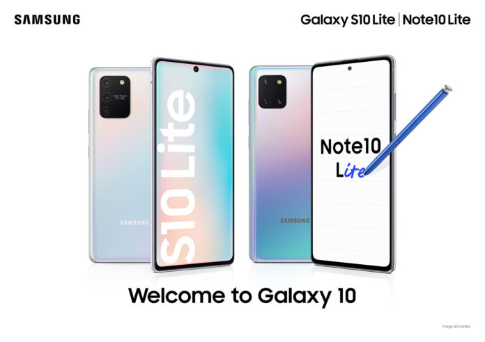 Samsung Galaxy Note10 Lite & Galaxy S10 Lite