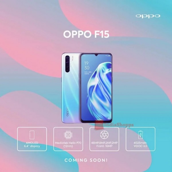 Oppo F15