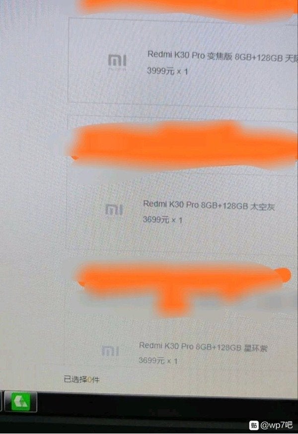 Redmi K30 Pro