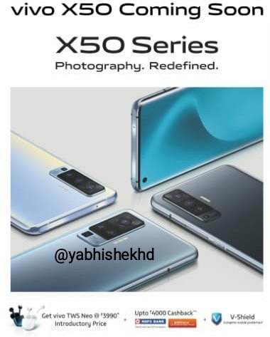 Vivo X50 series