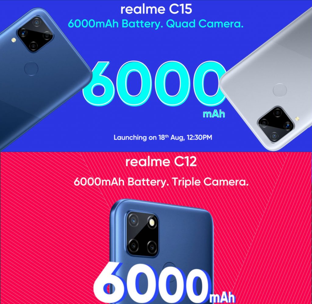 Realme C12 & C15