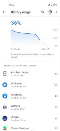 Pixel 4a Battery