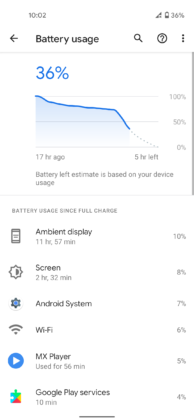 Pixel 4a Battery