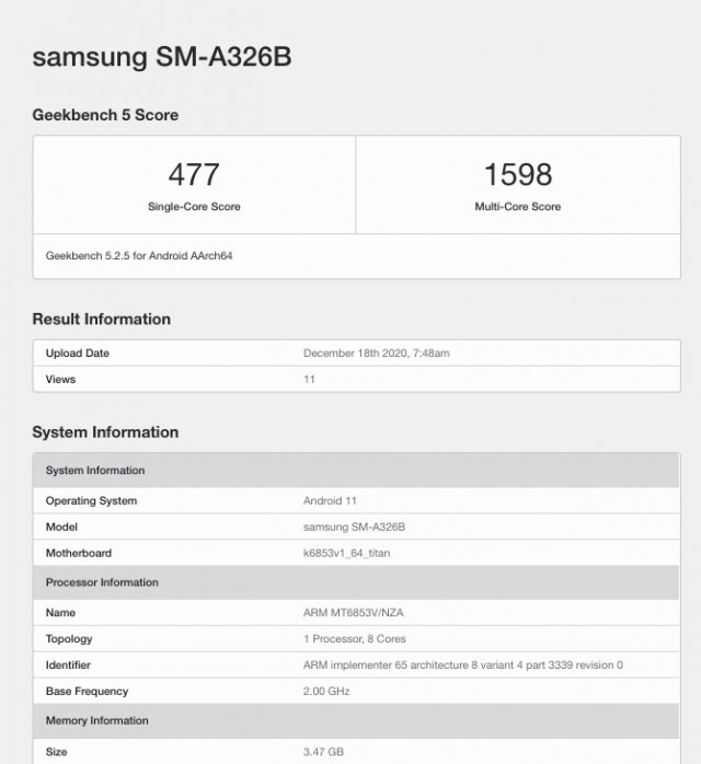 Galaxy A32 5G