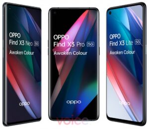 Oppo Find X3 series