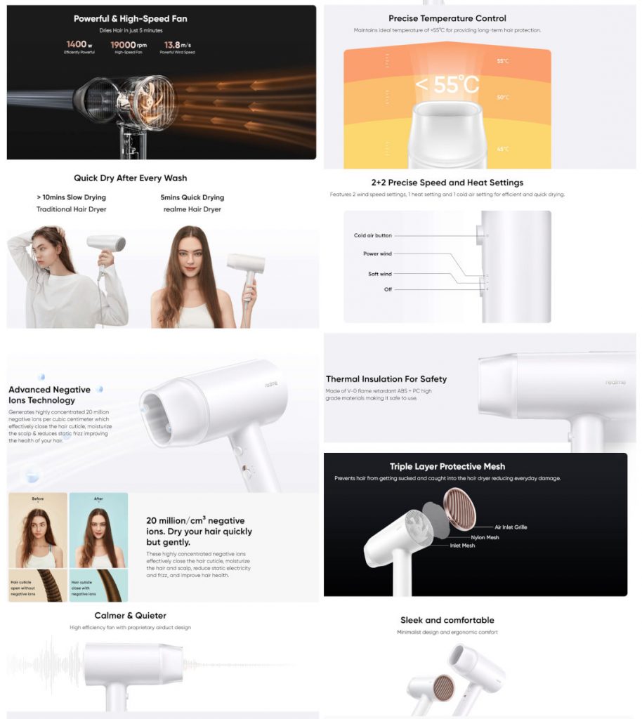 Realme Hair Dryer